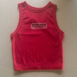 Aeropostale red racing tank